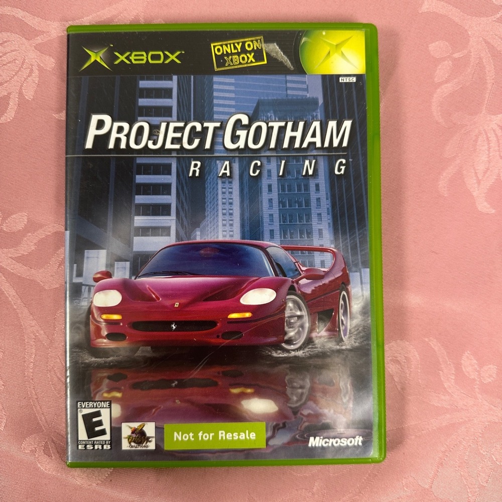 Project Gotham‎ Racing Xbox Original PGR Racing Game Platinum Hits